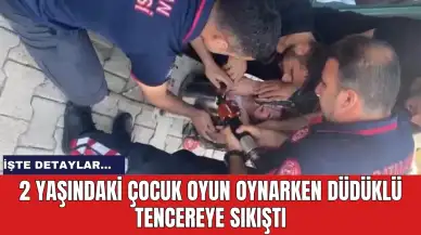 2 yaşındaki çocuk oyun oynarken düdüklü tencereye sıkıştı