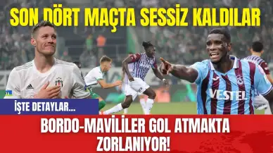 Bordo-Mavililer Gol Atmakta Zorlanıyor! Son Dört Maçta Sessiz Kaldılar