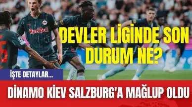 Dinamo Kiev Salzburg'a Mağlup Oldu!