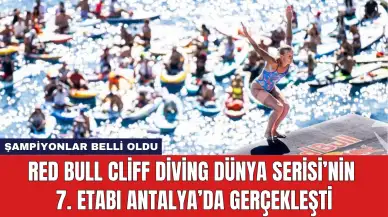 Red Bull Cliff Diving Dünya Serisi’nin 7. Etabı Antalya’da Gerçekleşti