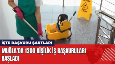 Muğla'da 1300 kişilik iş başvuruları başladı