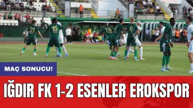 Iğdır FK 1-2 Esenler Erokspor