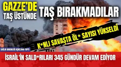 Gazze'de taş üstünde taş kalmadı! Öl* sayısı 40 bini geçti