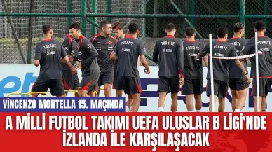 A Milli Futbol Takımı UEFA Uluslar B Ligi'nde İzlanda ile Karşılaşacak