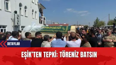 EŞİK’ten Tepki: Töreniz Batsın