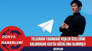 Telegram CEO'su Pavel Durov, Uygulamada Değişiklikler Yaptığını Duyurdu