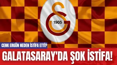 Galatasaray'da Şok İstifa! Cenk Ergün Neden İstifa Etti?