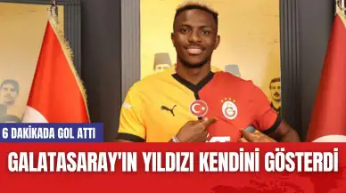 Galatasaray'ın Yıldızı Kendini Gösterdi