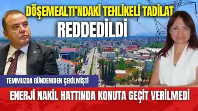 Tehlikeli tadilata Antalya Büyükşehir Belediye Meclisi geçit vermedi