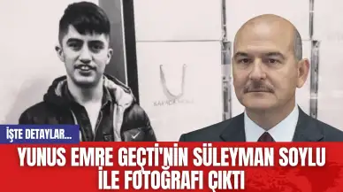 Yunus Emre Geçti'nin Süleyman Soylu İle Fotoğrafı Çıktı İddiası