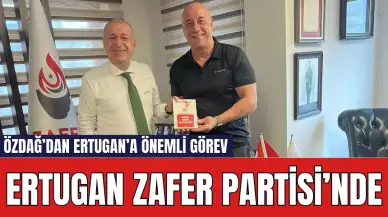 Ümit Özdağ'dan Musa Ertugan'a Önemli Görev! Ertugan Zafer Partisi'nde