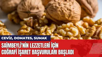 Saimbeyli'nin lezzetleri için coğrafi işaret başvuruları başladı