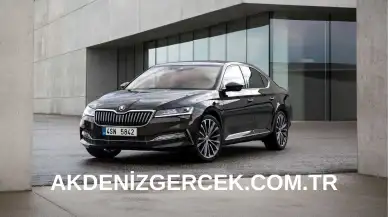 İcradan satılık 2017 model Skoda Superb marka araç