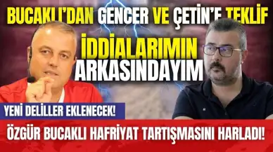 Özgür Bucaklı hafriyat tartışmasını harladı! Yeni deliller eklenecek!