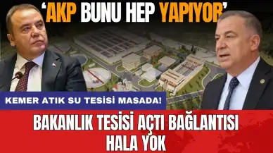 AKP bunu hep yapıyor! Bakanlığın açtığı arıtmanın bağlantısı yok