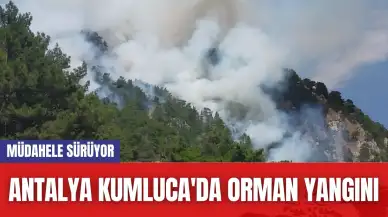 Antalya Kumluca'da Orman Yangını