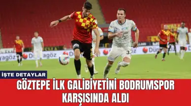 Göztepe İlk Galibiyetini Bodrumspor Karşısında Aldı