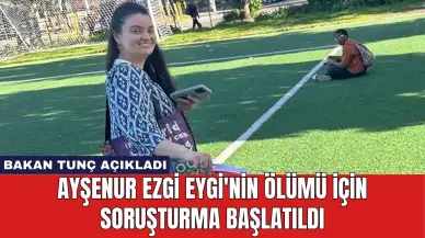 Ayşenur Ezgi Eygi'nin Ölümü İçin Soruşturma Başlatıldı