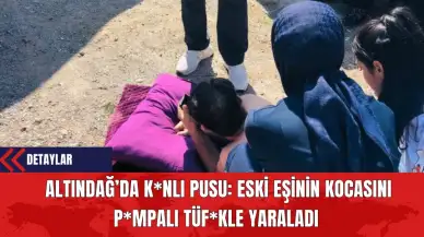 Altındağ’da K*nlı Pusu: Eski Eşinin Kocasını P*mpalı Tüf*kle Yaraladı