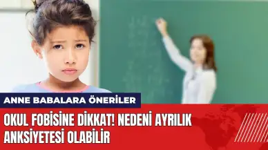 Okul fobisine dikkat! Nedeni ayrılık anksiyetesi olabilir