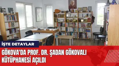 Gökova'da Prof. Dr. Şadan Gökovalı kütüphanesi açıldı