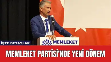 Memleket Partisi'nde Yeni Dönem