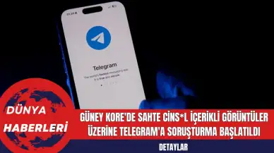 Güney Kore'de Sahte Cins*l İçerikli Görüntüler Üzerine Telegram'a Soruşturma Başlatıldı