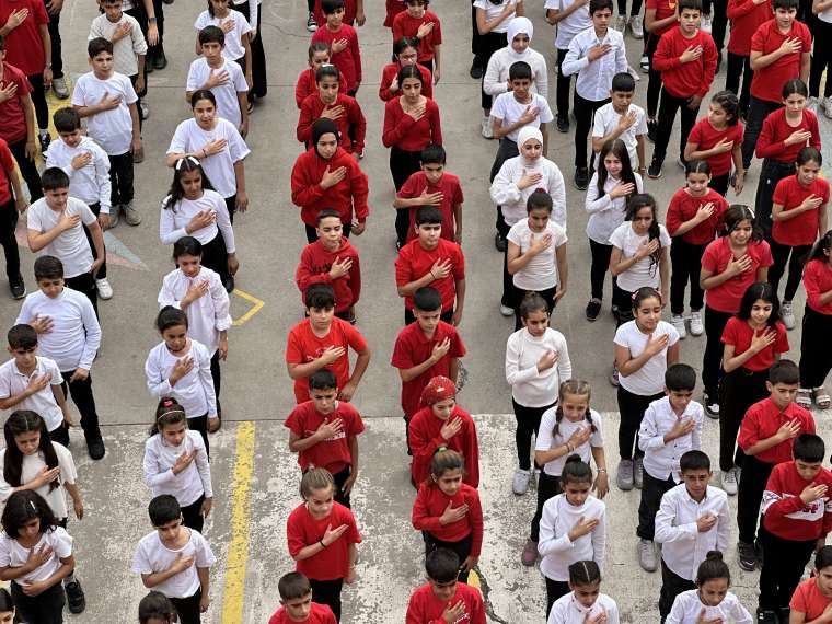 Bağlar'da coşkulu 100.yıl koreografisi! 10