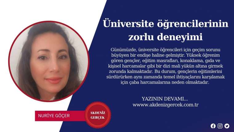 Üniversite öğrencilerinin zorlu deneyimi