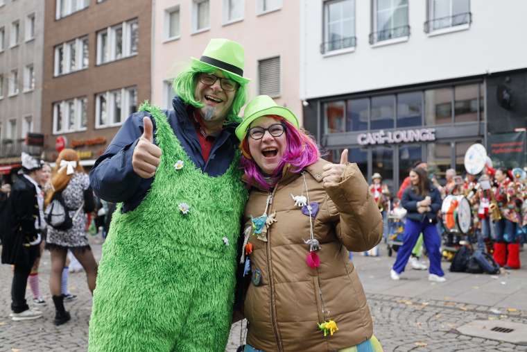 Almanya’da '5. Mevsim' karnaval sezonundan renkli görüntüler! 3