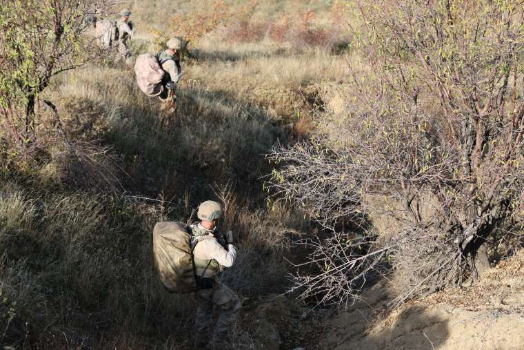 Diyarbakır'da 5 taburdan oluşan timler Lice'de terör operasyonu gerçekleştirdi 8