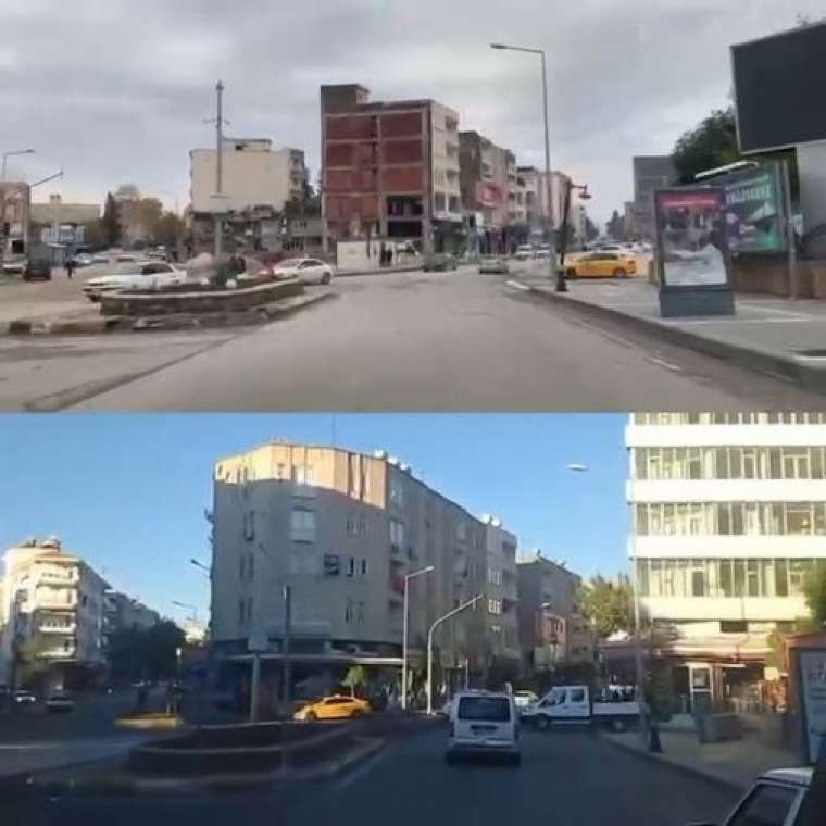 Adıyaman'da deprem öncesi ve sonrası kayıtlara böyle geçti 1