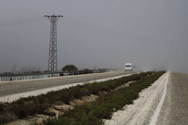 Hatay'da Sisli Hava Kartpostallık Görüntülerle Büyülüyor 3