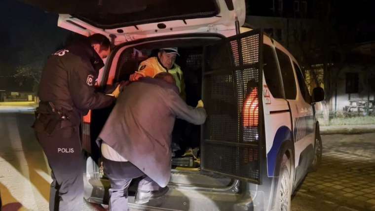 Alkollü sürücü polise zor anlar yaşattı 4