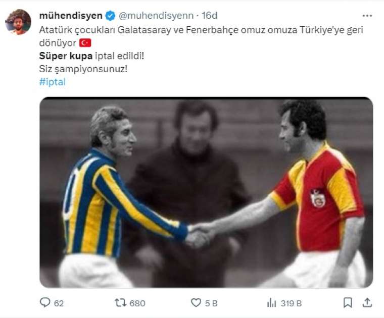 Süper Kupa Maçı İptal: TFF'nin Atatürk Kararı Büyük Tepki Çekti, Mehmet Büyükekşi'ye İstifa Çağrısı! 10