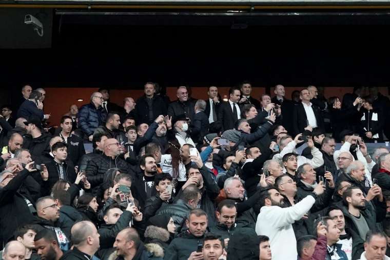 Derbi böyle geçti! Kare kare Beşiktaş - Galatasaray maçı 103