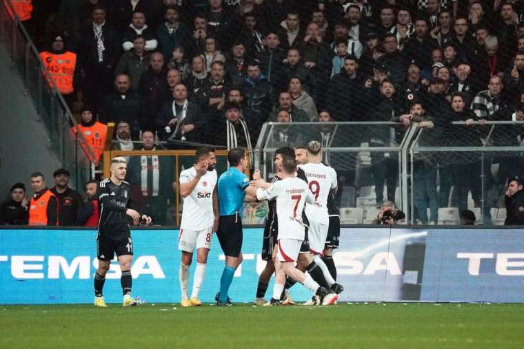 Derbi böyle geçti! Kare kare Beşiktaş - Galatasaray maçı 61