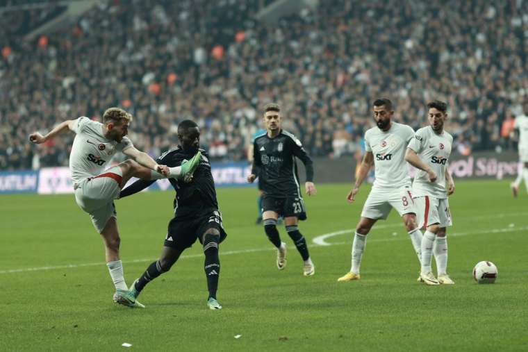 Derbi böyle geçti! Kare kare Beşiktaş - Galatasaray maçı 43