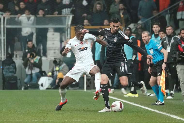 Derbi böyle geçti! Kare kare Beşiktaş - Galatasaray maçı 5