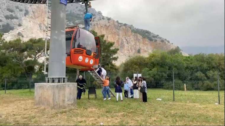 Antalya'da teleferik faciası! Tünektepe'de can pazarı yaşandı 7