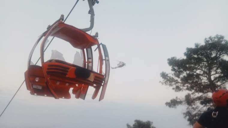 Antalya'da teleferik faciası! Tünektepe'de can pazarı yaşandı 1