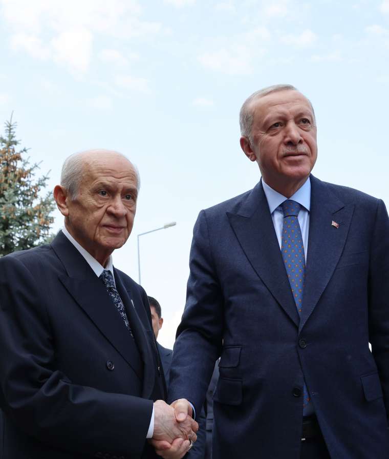 Erdoğan, Bahçeli'yi evinde ziyaret etti 5