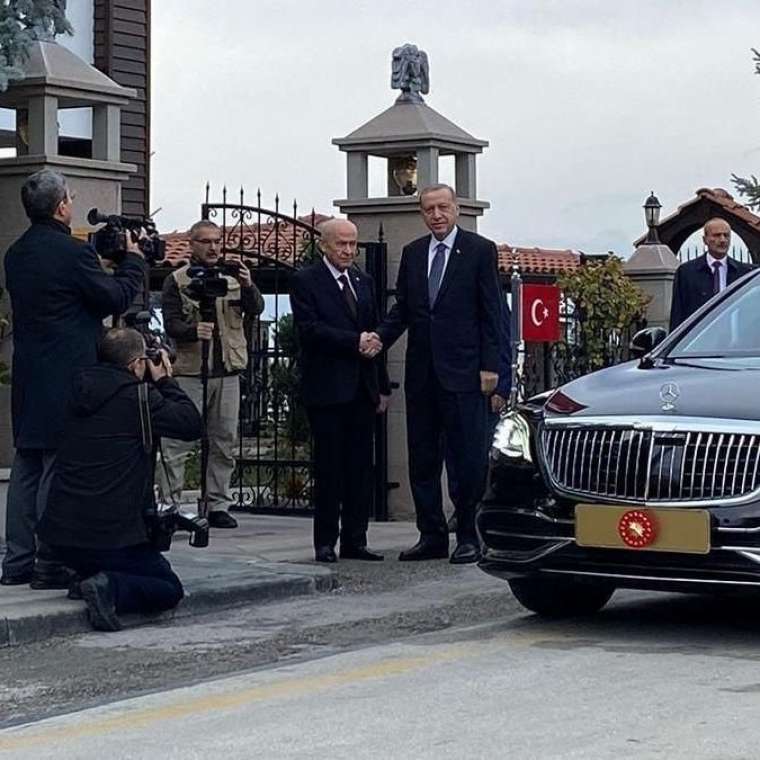 Erdoğan, Bahçeli'yi evinde ziyaret etti 3