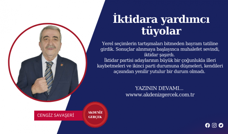 İktidara yardımcı tüyolar