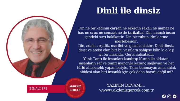 Dinli ile dinsiz