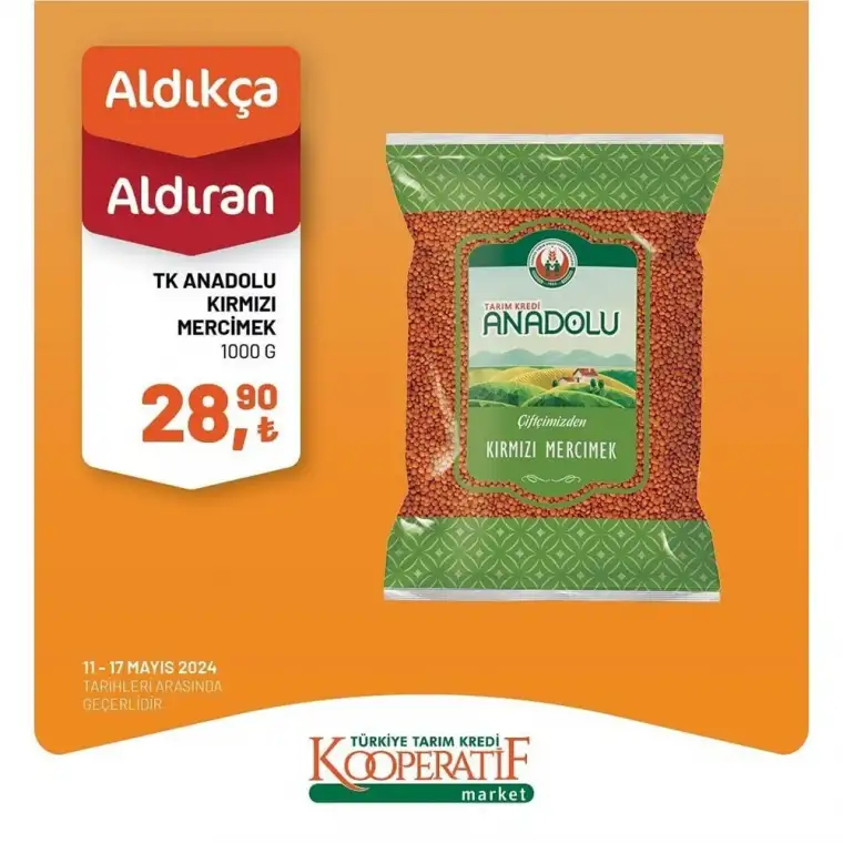 Tarım Kredi Kooperatif Marketleri'nde Mayıs Ayı İndirimleri Açıklandı 12