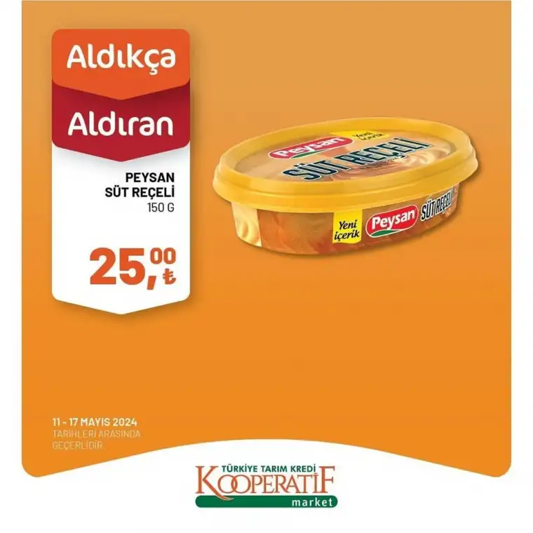 Tarım Kredi Kooperatif Marketleri'nde Mayıs Ayı İndirimleri Açıklandı 31