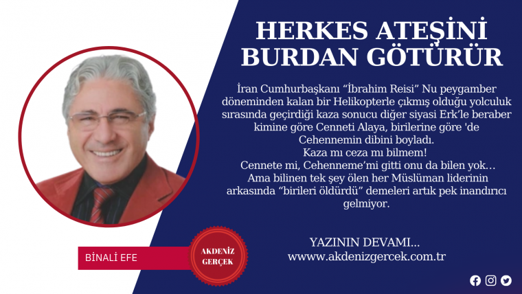 HERKES ATEŞİNİ BURDAN GÖTÜRÜR