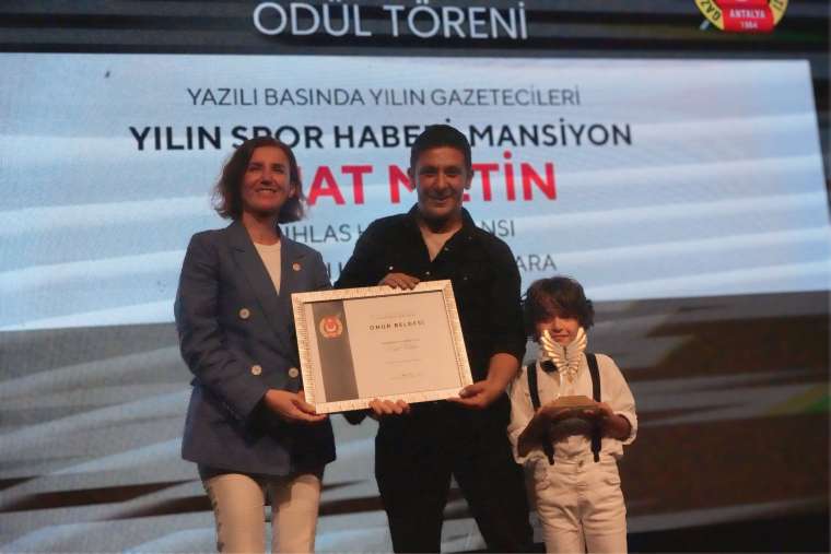 Antalya gazetecileri ödüllendirildi 5