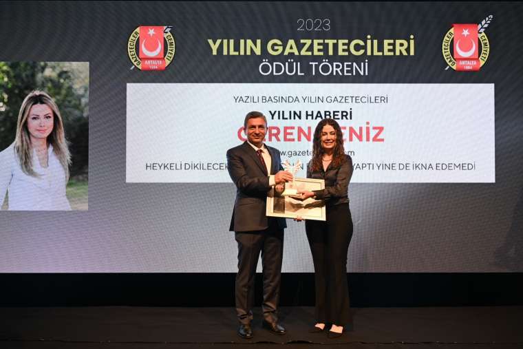 Antalya gazetecileri ödüllendirildi 8